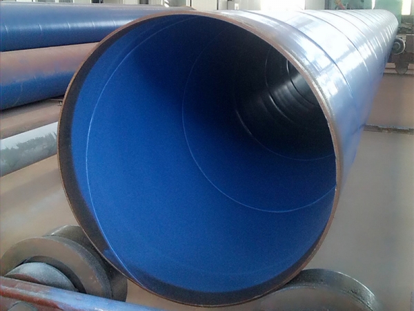 Characteristics of large diameter steel-plastic composite pipe