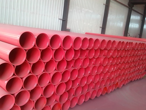 Steel-plastic composite pipe installation