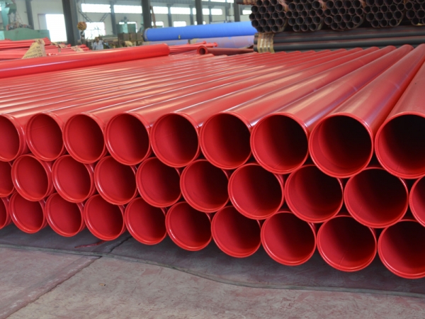 Fire-fighting steel-plastic composite pipe